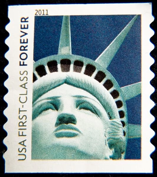 Us-Postal Stamp-Statue of Liberty