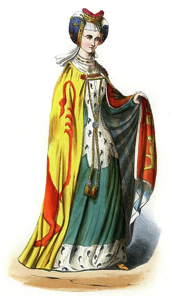15th century English noblewoman in 14th century