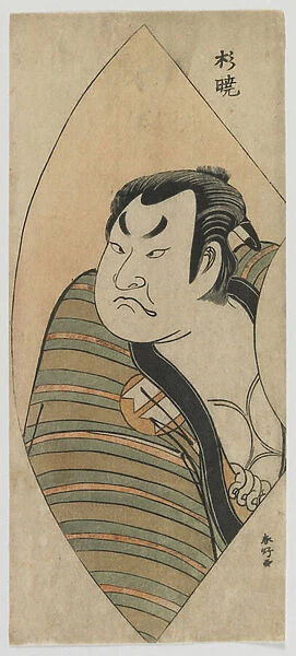 The Actor Sakata Hangoro II, Edo period, c. 1776 (colour woodblock print)