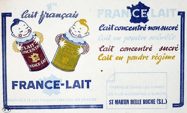 Advertising for France-Lait