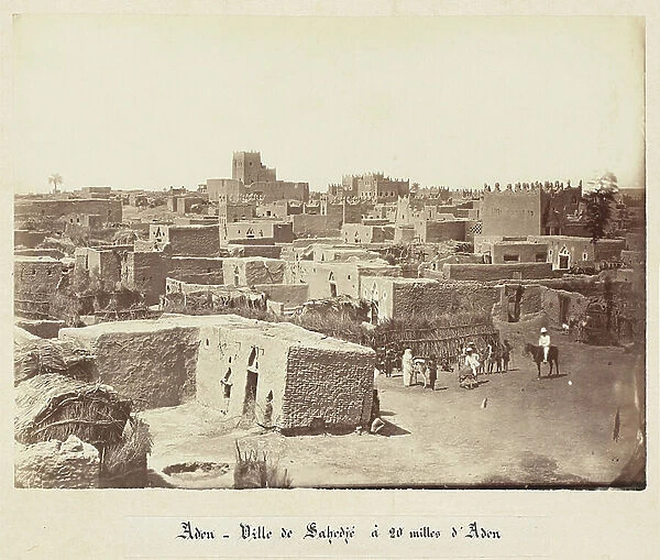 Aden - City of Sahedje - Yemen 1880-1910