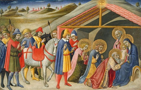 The Adoration of the Magi, c. 1470 (tempera and gold on wood)