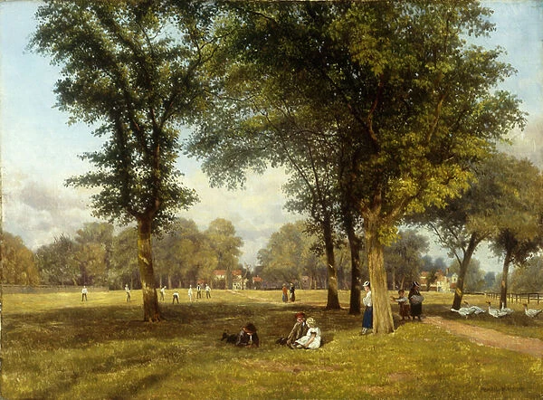Afternoon near Sevenoaks, Kent, c. 1845 (oil on canvas)