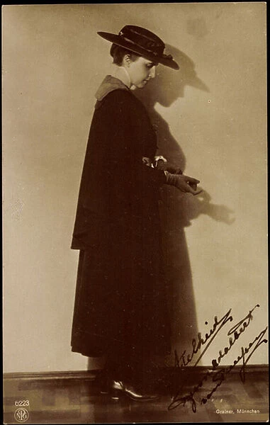 Ak Princess Adalbert of Prussia, NPG 6223 (b  /  w photo)