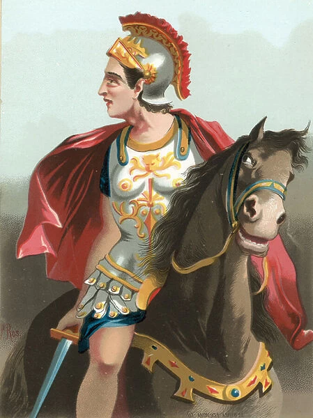 Alexander the Great (chromolitho)