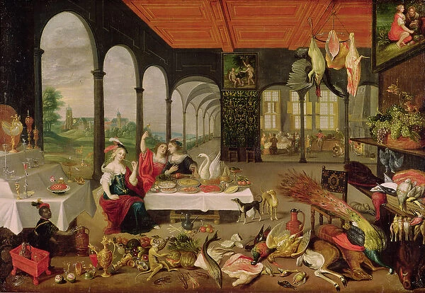 Allegory of Taste (oil on canvas)