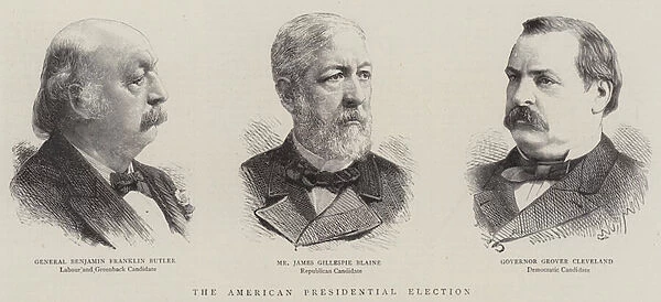 The American Presidential Election (engraving)