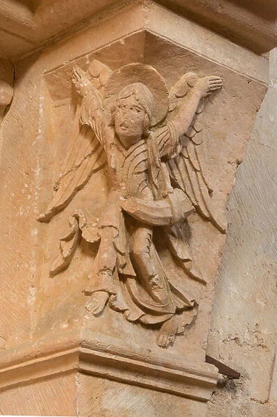 The Angel of Last Judgment, 12th Century (sculpture)