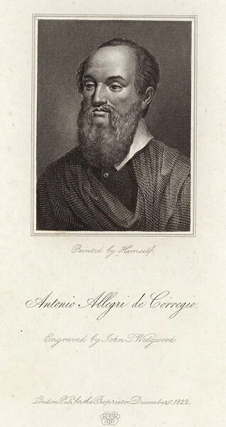 Antonio Allegri da Correggio (engraving)