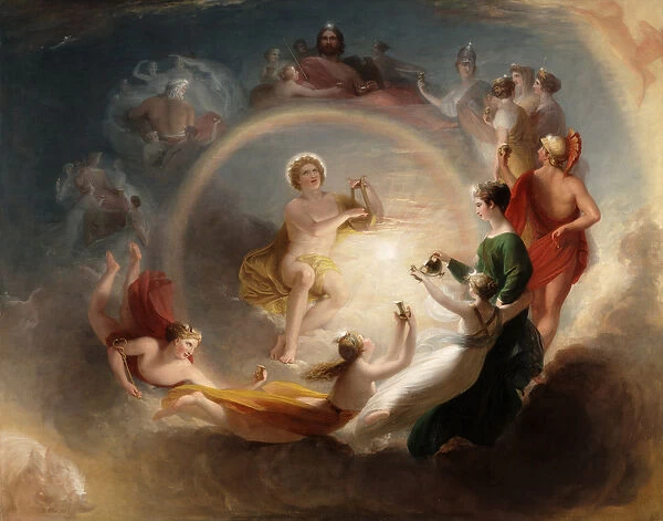 Apollos Enchantment, 1807 (oil on canvas)