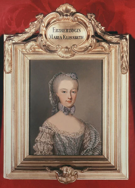 Archduchess Maria Elisabeth (1743-1808) daughter of Francis I and Maria Theresa of Austria