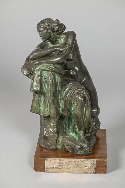 Ariadne on Naxos, 1915 (bronze)
