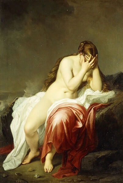 Ariadne, (oil on canvas)