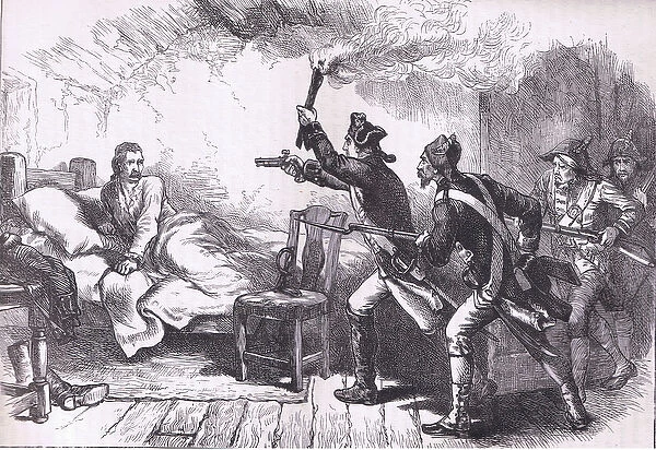 Arrest of General Westcott, illustration from Cassells History of the United States