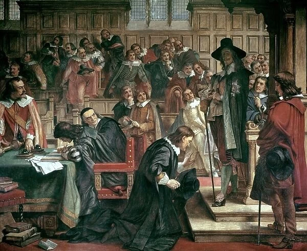 Attempted arrest of 5 members of the House of Commons by Charles I, 1642, 1856-66