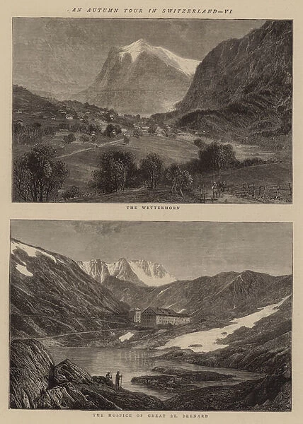 An Autumn Tour in Switzerland, VI (engraving)