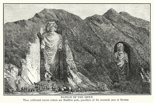 Bamian of the idols (litho)