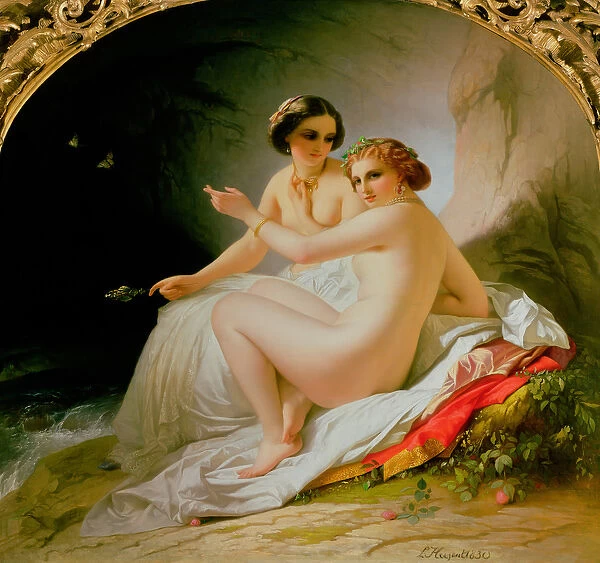 The Bathers, 1830 (oil on canvas)