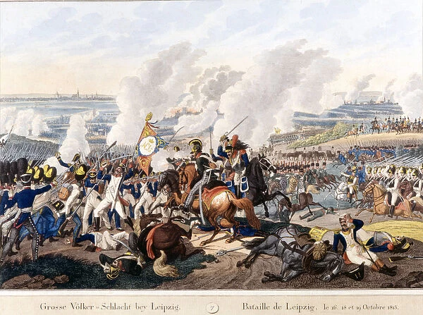Battle of Leipzig (Battle of Nations), October 16-19, 1813