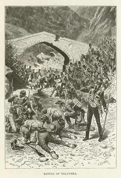 Battle of Talavera (engraving)