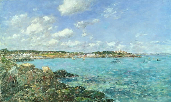 The Bay of Douarnenez, 1897 (oil on canvas)