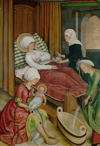 The Birth of the Virgin, c. 1500 (oil on panel)