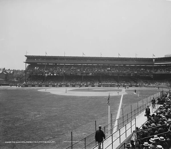The Bleachers, Forbes Field, Pittsburgh, Pennsylvania, c. 1900-15 (b  /  w photo)