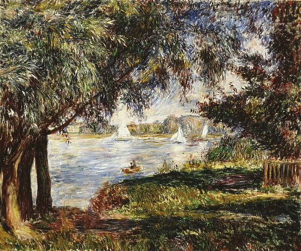 Bougival, 1888 (oil on canvas)