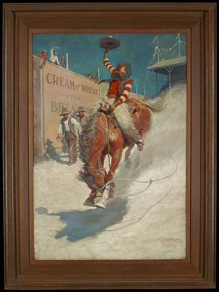Bronco Buster, 1906 (oil on canvas)