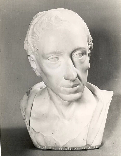 Bust of Alexander Pope (marble)