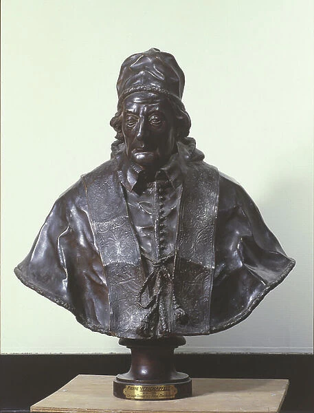 Bust of Pope Clement XII (bronze)