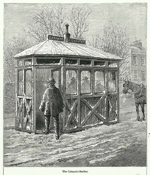 The Cabman's Shelter (engraving)