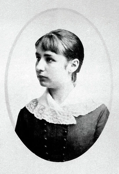 Camille Claudel (1864-1943) in 1878