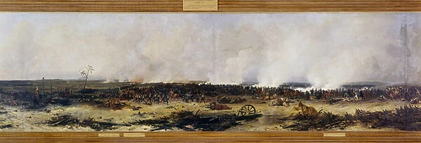 Campaign of Russia: 'Panorama of the Battle of Moscova on 7  /  09  /  1812'