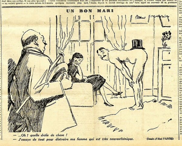 Candide, Satirique en N & B, 1930_10_16: Humor, Medical
