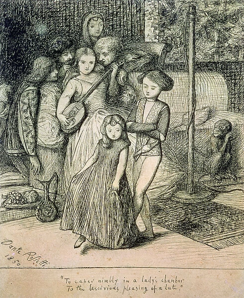 To Caper Nimbly in a Ladys Chamber to the Lascivious Pleasing of a Lute, 1850