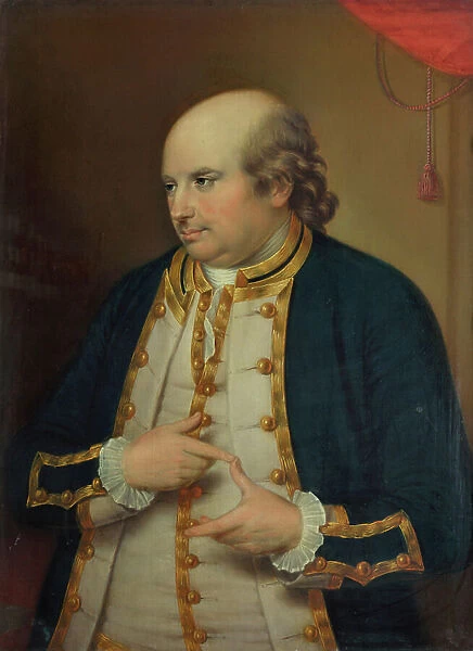 Captain George Johnstone (1730-1787), 18th century (oil on canvas)
