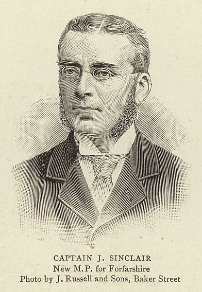 Captain J Sinclair (engraving)