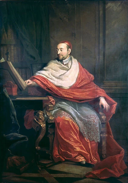 Cardinal Pierre de Berulle (1575-1629) (oil on canvas)