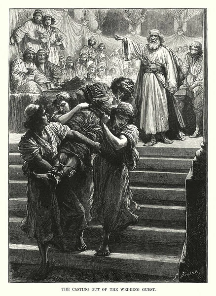 The Casting Out of the Wedding Guest (engraving)