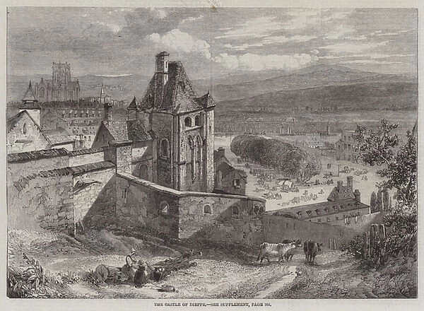 The Castle of Dieppe (engraving)