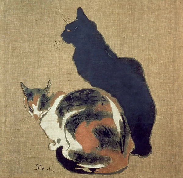 Two Cats, 1894 (oil on canvas)