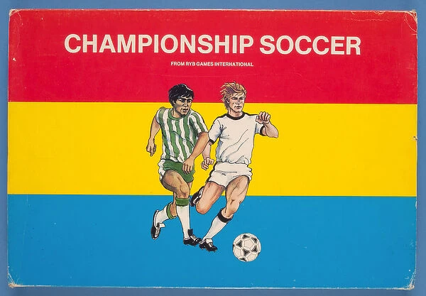 Championship Soccer Game Box (mixed media)