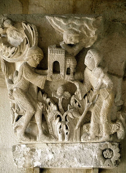 Chapel of the Cathedrale Saint Lazarus d Autun. Romanesque art of the 13th century