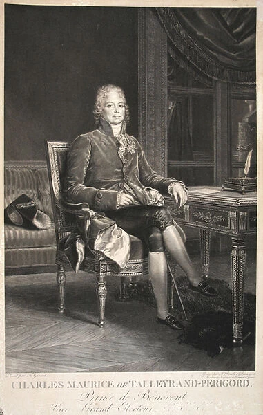 Charles Maurice de Talleyrand-Perigord, Prince de Benevent, Vice Grand Electeur, pub