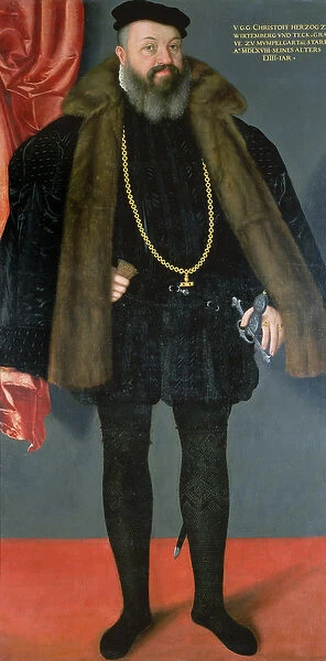 Christoph, Duke of Wurttemberg (1515-68), son of Ulrich I of Wurttemberg in Spanish