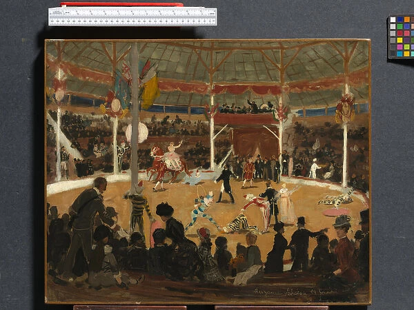 The Circus, 1889 (oil on canvas)