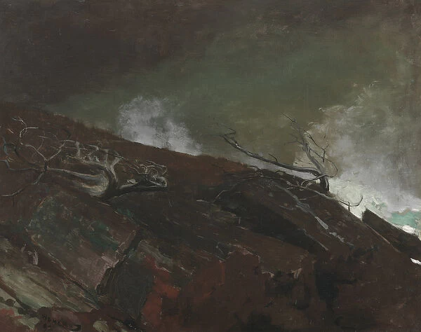 Coast of Maine, 1893 (oil on canvas)