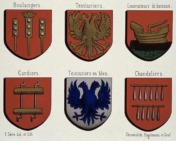 The Coats of Arms of Ghent (Sample of the Coats of Arms of the Middle Ages): Bakers