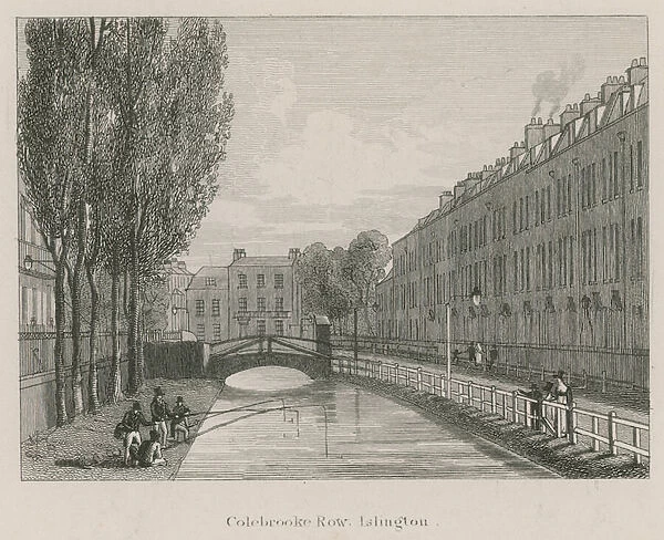 Colebrooke Row, Islington, London (engraving)
